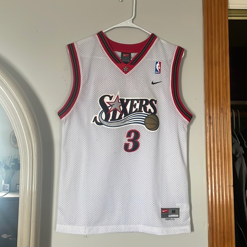 Allen Iverson Basketball Jersey #3 Philadelphia 76ers Size M